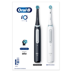 Oral-B iO 4 Černý a Bílý Elektrický Zubní Kartáček