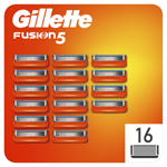 Gillette Fusion5 Pánská Náhradní Holicí Hlavice, 16 ks