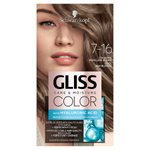 Schwarzkopf Gliss Color barva na vlasy Chladná Popelavá Blond 7-16