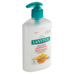 Sanytol Tekuté mýdlo dezinfekční vyživující mandlové mléko & mateří kašička 250ml