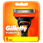 Gillette Fusion5 Pánská Náhradní Holicí Hlavice, 8 ks