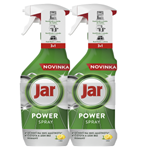 Jar Power Spray, 3v1, Víceúčelový Sprej Na Nádobí A Do Kuchyně, Citronová Vůně, 2x500 ml
