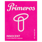 Primeros Innocent ultra tenké kondomy, 3 ks