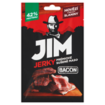 Jim Jerky Prémiové sušené maso hovězí s příchutí slaniny 23g