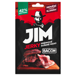 Jim Jerky Prémiové sušené maso hovězí s příchutí slaniny 23g