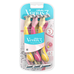 Gillette Venus 3 Dragonfruit Pohotová Holítka, Balení 6