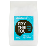 Allnature Erythritol přírodní náhrada cukru 250g