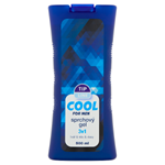 Tip Line Cool for Men Sprchový gel 3v1 tvář & tělo & vlasy 500ml