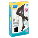 Scholl Light Legs Kompresní punčochové kalhoty Black L 60 DEN