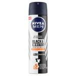 Nivea Men Black & White Invisible Ultimate Impact Sprej antiperspirant 150ml