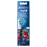 Oral-B Pro Kids Kartáčkové Hlavy S Motivy Spiderman, 4 ks