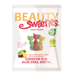 BeautySweeties Vegan Kyselé ovocné želé kočičky 125 g