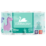 Harmony Dino Edition toaletní papír 3 vrstvy 8 ks