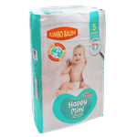 Happy Mimi Flexi Comfort dětské pleny 5 Junior Jumbo balení 72 ks 