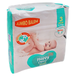 Happy Mimi Flexi Comfort dětské pleny 3 Midi Jumbo balení 84 ks 