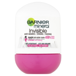 Garnier Mineral Invisible Anti-marks/ stains/fading  antiperspirant roll-on 50ml