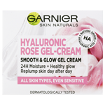 Garnier Skin Naturals Hyaluronic Rose rozjasňující gel krém, 50 ml
