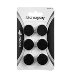 Magnety prů.2 cm černé (6ks/bli)