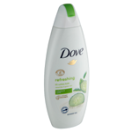 Dove Sprchový gel Refreshing Okurka a zelený čaj hydratační a bez sulfátů 250ml