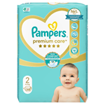 Pampers Premium Care Velikost 2, 68 Plenek, 4kg-8kg