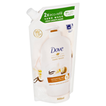 Dove Pampering Bambucké máslo a vanilka Tekuté mýdlo náhradní náplň 500ml