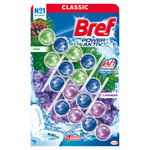 Bref Power Aktiv Pine Lavender tuhý WC blok 4 x 50g