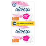 Always Platinum Normal Hygienické Vložky S Křidélky 20 ks