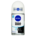 Nivea Black & White Invisible Pure Kuličkový antiperspirant 50ml
