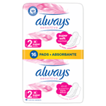 Always Platinum Super Hygienické Vložky S Křidélky 16 ks