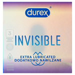 Durex Invisible kondomy 3 ks