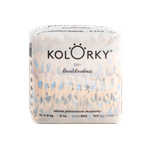 KOLORKY DAY jednorázové eko plenky déšť a duhy - M (5-8 kg), 21 ks. Pro slevu 10% při koupi 2 kusů zadejte v košíku EAN: 9985910007442
