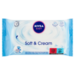 Nivea Baby Soft & Cream Ubrousky 63 ks
