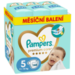 Pampers Premium Care Velikost 5, 148 Dětské Plenky, 11kg-16kg