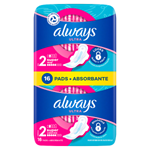 Always Ultra Den Hygienické Vložky Long (Velikost 2) Křidélka 16 ks
