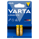 VARTA Longlife AAA alkalické baterie 2 ks