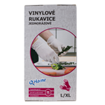 Q Home jednoráz rukavice(50ks/kra) L/XL