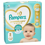 Pampers Premium Care Velikost 2, 88 Dětské Plenky, 4kg-8kg