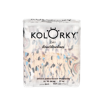 KOLORKY DAY jednorázové eko plenky déšť a duhy - XL (12-16 kg), 17 ks