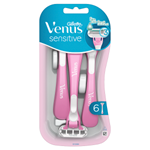 Gillette Venus Sensitive Pohotová Holítka, Balení 6