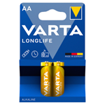 VARTA Longlife AA alkalické baterie 2 ks
