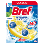 Bref Power Aktiv Lemon tuhý WC blok 50g