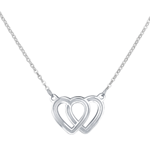 PRAQIA Stříbrný náhrdelník Lovela (Ag 925/1000, 2,05 g)