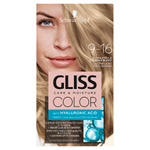 Gliss Color 9-16 ultra světlá chladná blond dlouhotrvající barva