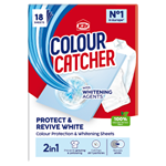 K2r Colour Catcher 2in1 Protect & Revive White ubrousek pro praní prádla 18 ks