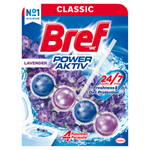 Bref Power Aktiv Lavender tuhý WC blok 50g