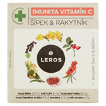 Leros Imunita vitamín C šípek & rakytník bylinný čaj 10 x 2g (20g)