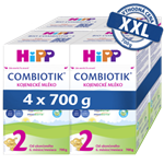 HiPP Pokračovací mléčná kojenecká výživa 2 BIO Combiotik 4x700g