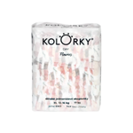KOLORKY DAY  jednorázové eko plenky květy - XL (12-16 kg), 17 ks. Pro slevu 10% při koupi 2 kusů zadejte v košíku EAN: 9985910007442