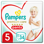 Plenkové Kalhotky Pampers Premium Care Velikost 5,  Kusů, 12kg - 17kg
