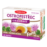 TEREZIA Ostropestřec + Reishi FORTE 60cps